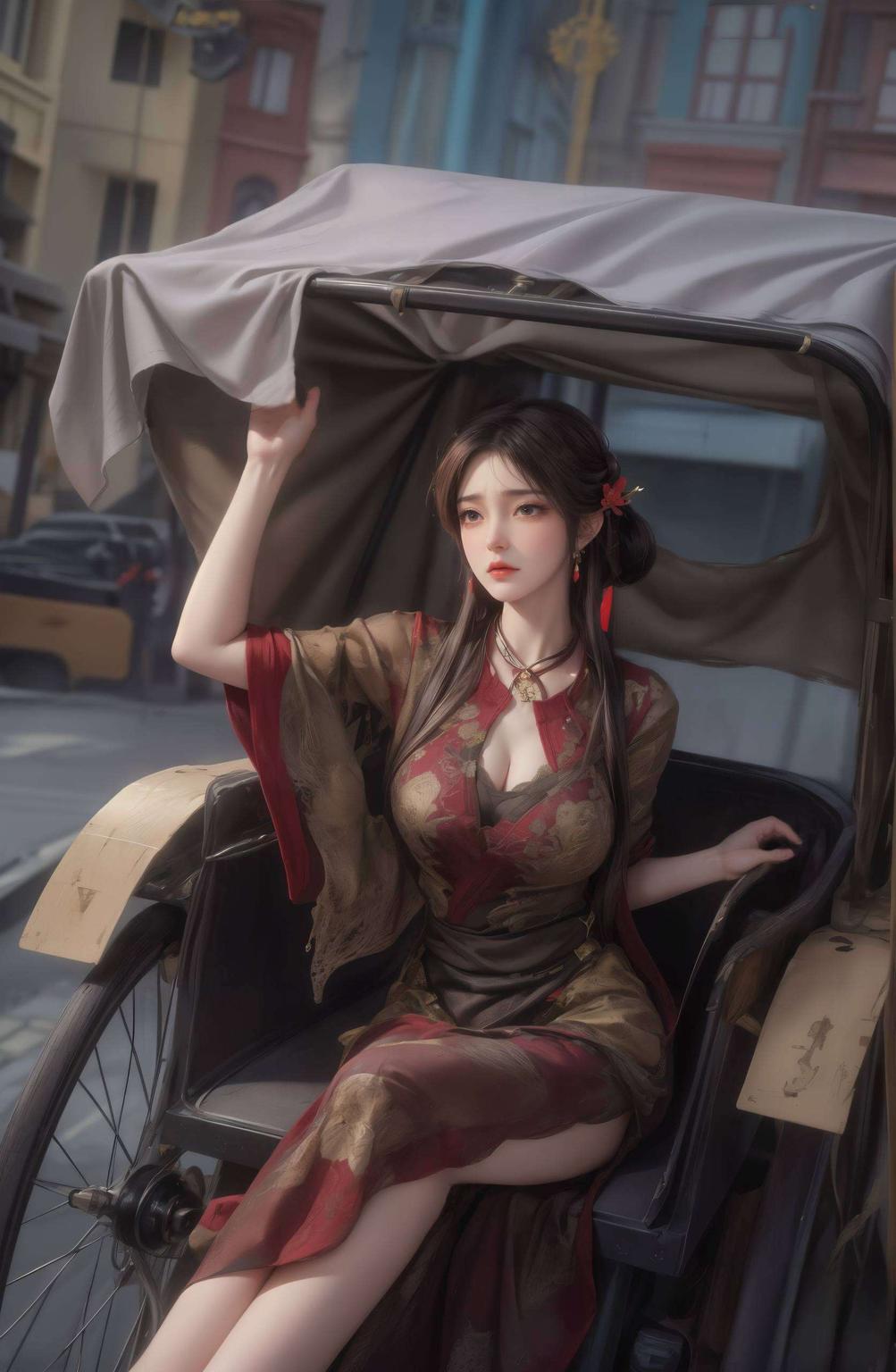 高清壁纸穿越古风画卷