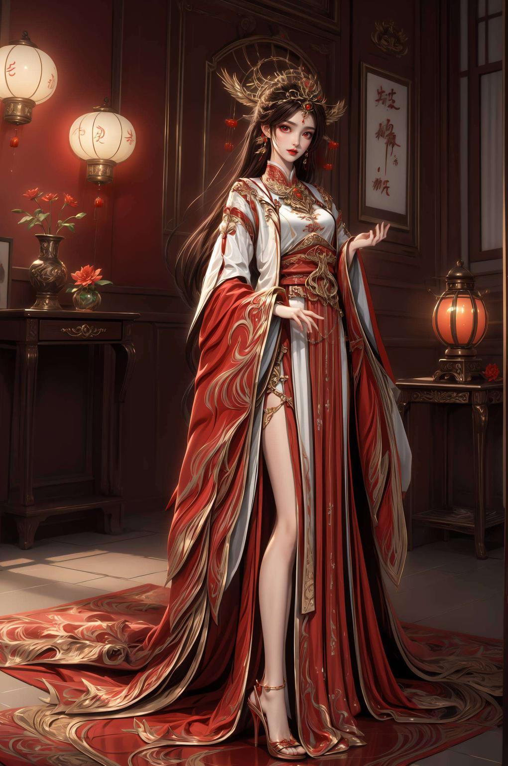 长大后的火灵儿PC艺术壁纸