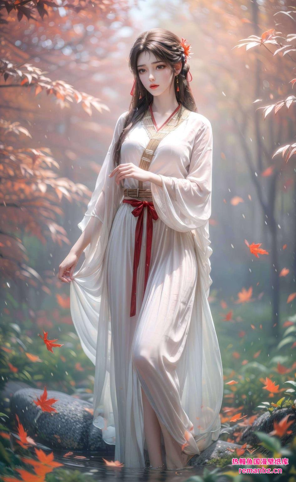 古典美与现代元素交融细腻笔触描绘