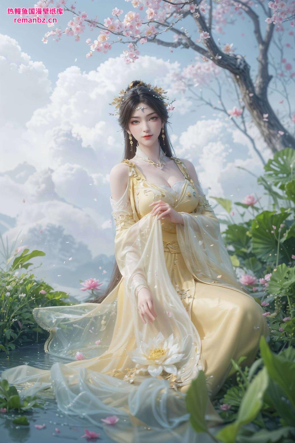 细节满分金瓶儿横版高清壁纸