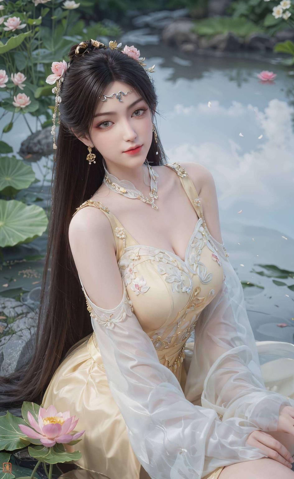 古香古色金瓶儿第二季建模壁纸