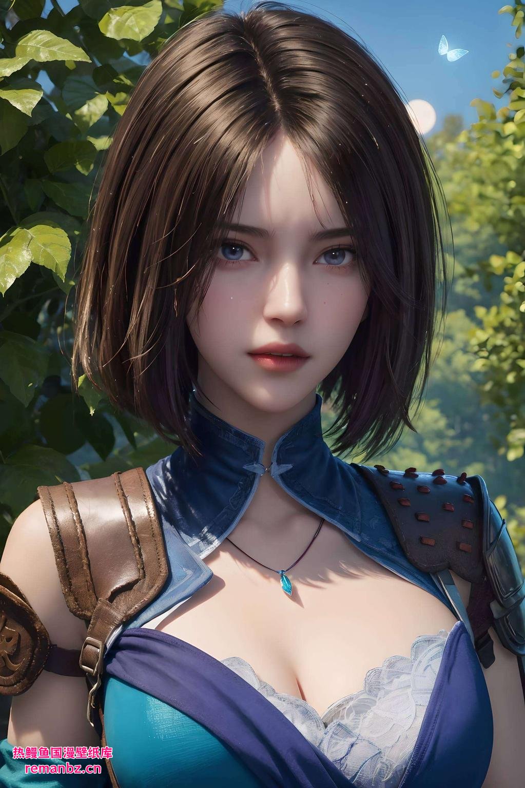 画面细腻到每一根发丝视觉冲击力Max！简直是为你的设备量身定制的梦幻桌面