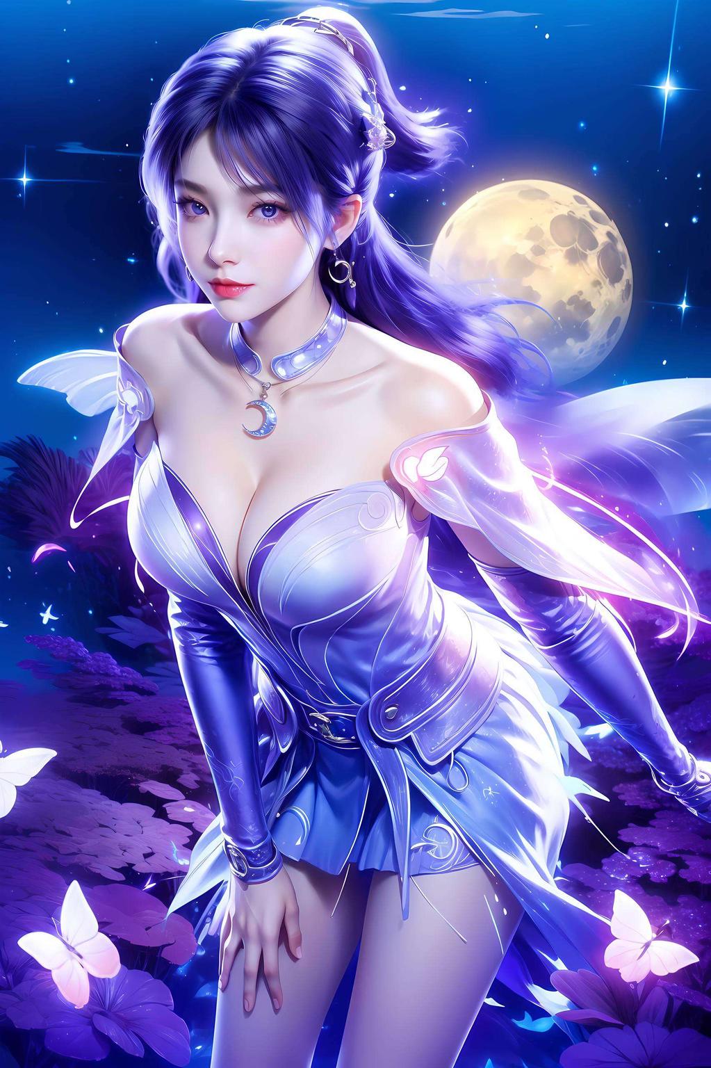 国漫女主姬紫月美图高清画质