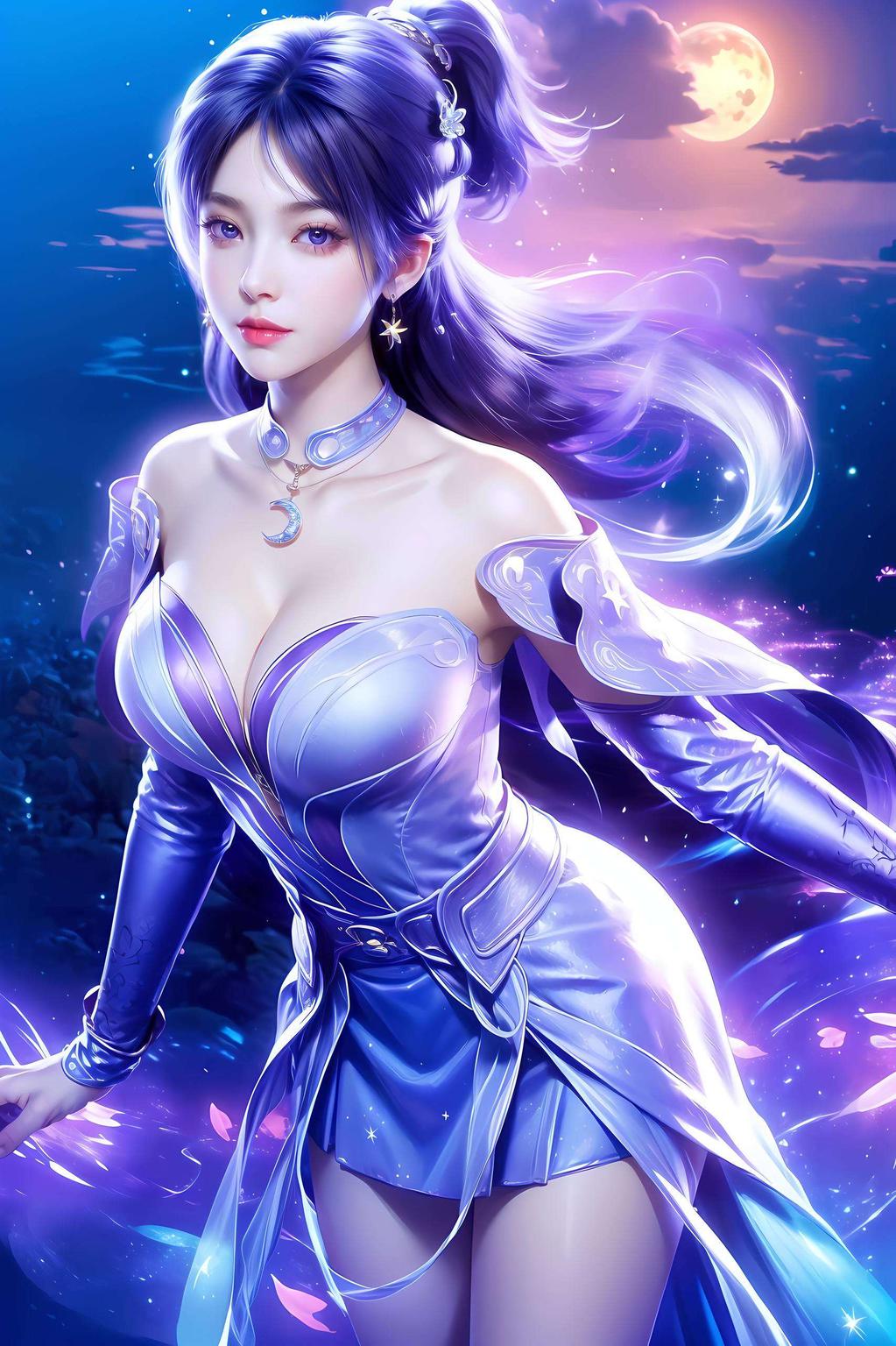 姬紫月壁纸点亮iPad风采！