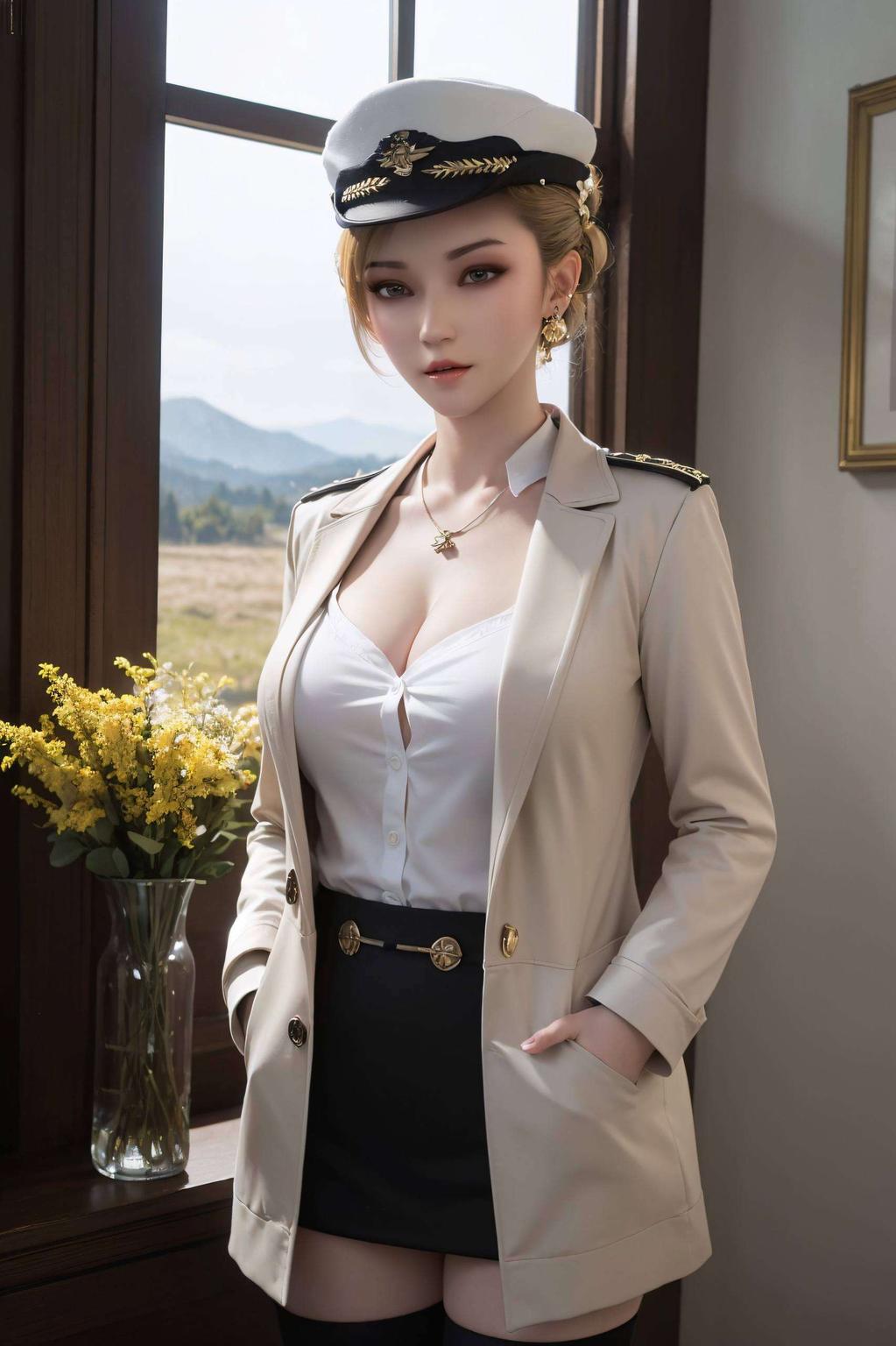 以雄兵连怜风的英姿为主题瞬间提升电脑桌面格调