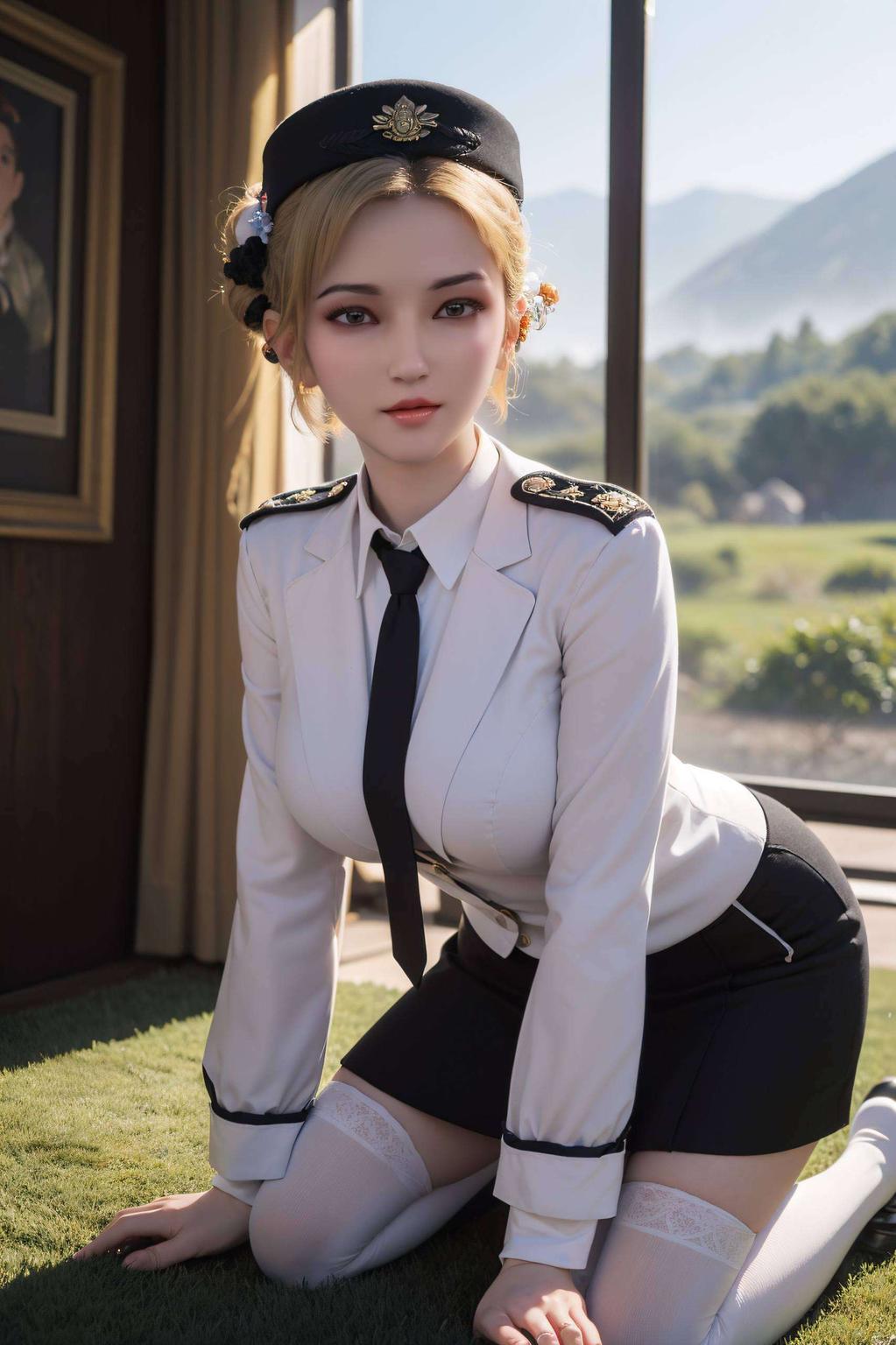 国漫女神怜风穿上泳装4K高清壁纸美爆了！这款Win10桌面图片