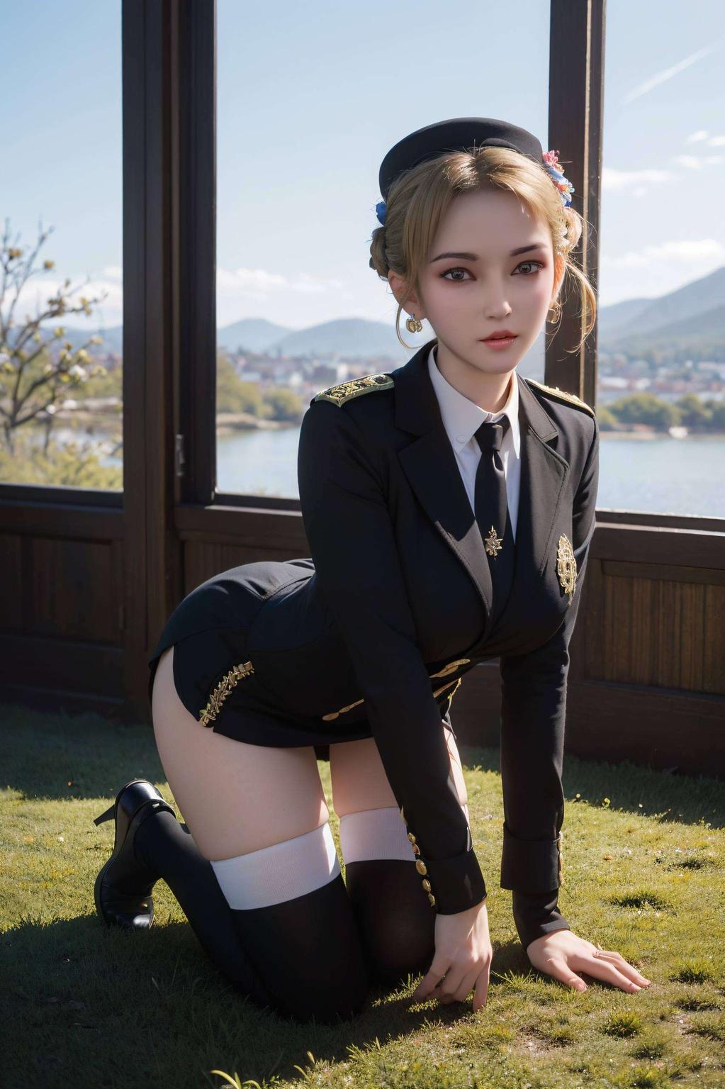 雄兵连里的她美得让人心动