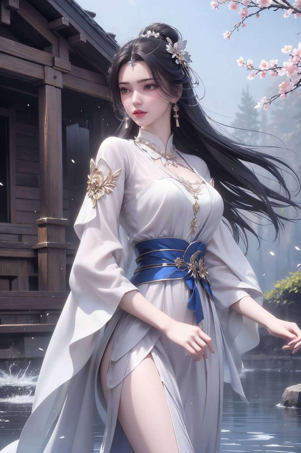 这款诛仙李慕婉高清壁纸融合了Ins风的简约与优雅