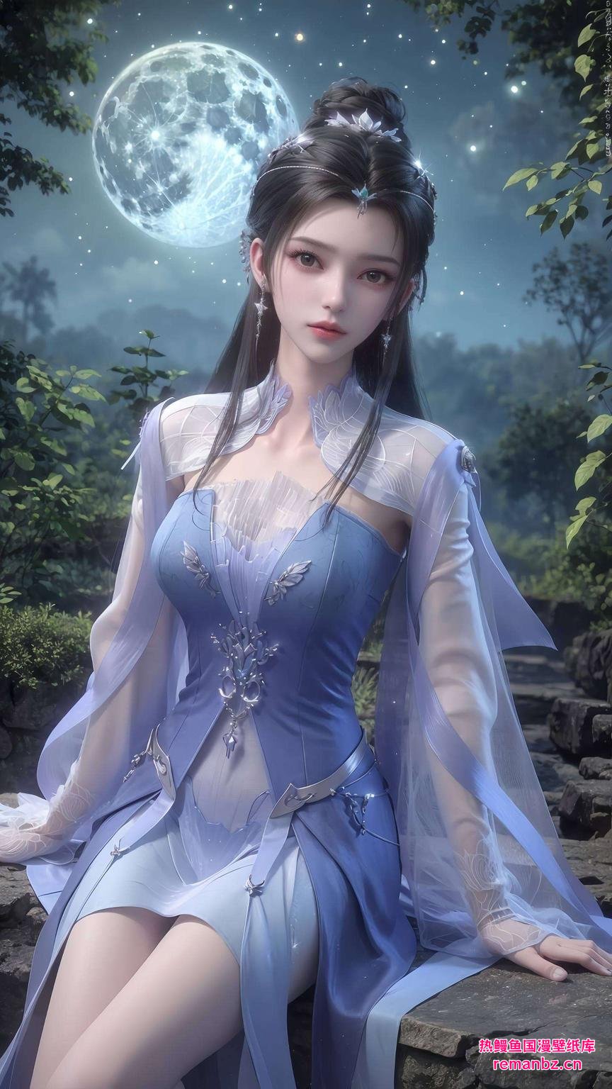 逆仙李慕婉高清壁纸亮相！细腻笔触描绘