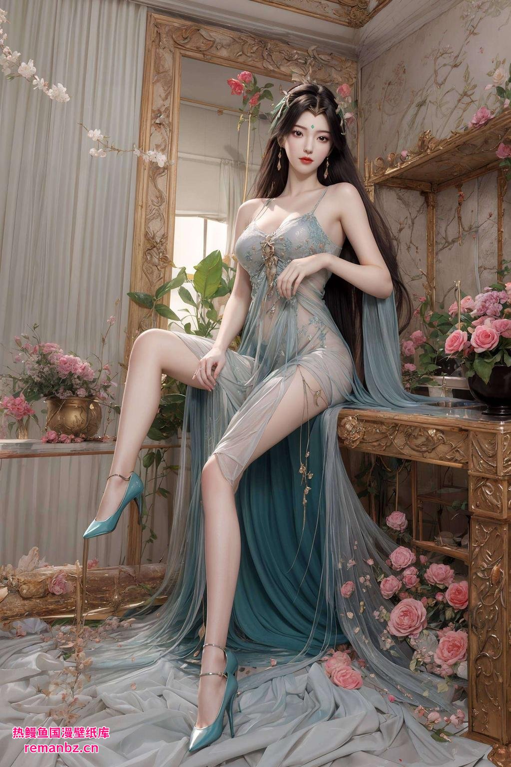 这迷离柳神的壁纸给你清新舒适的视觉享受