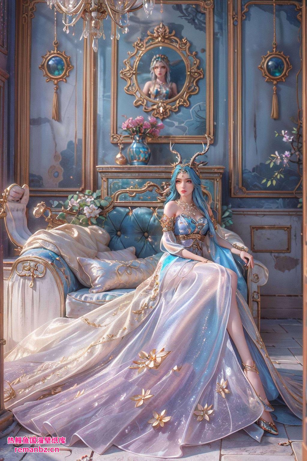 高清壁纸设置超简单！轻点屏幕护眼又可爱！