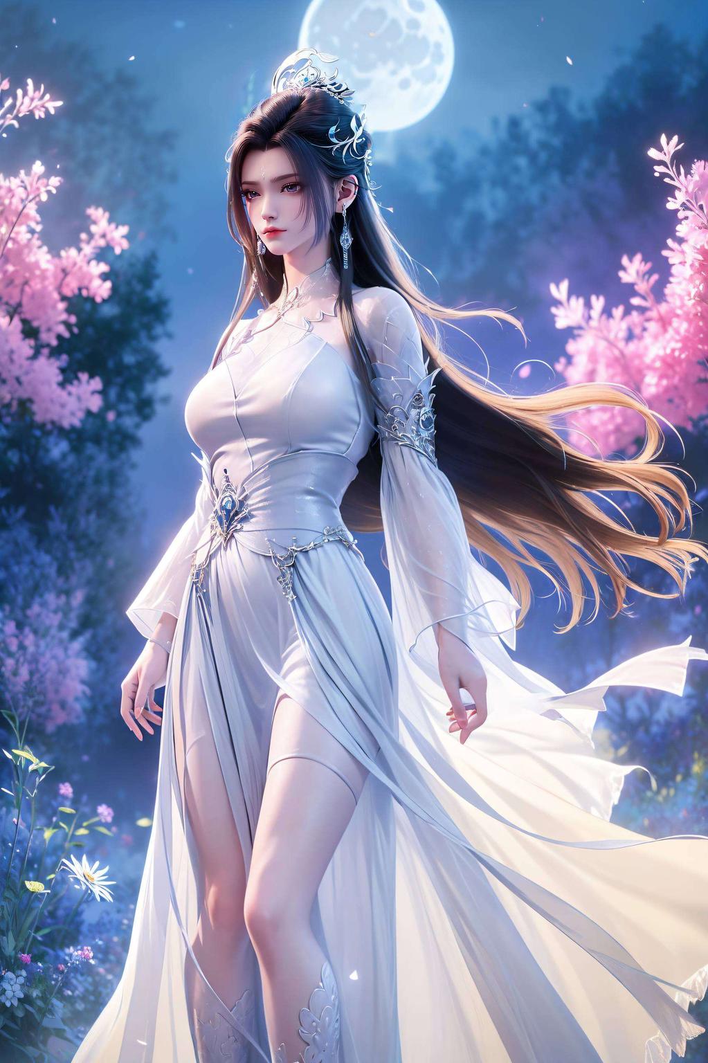 美得让人心动雪花纷飞