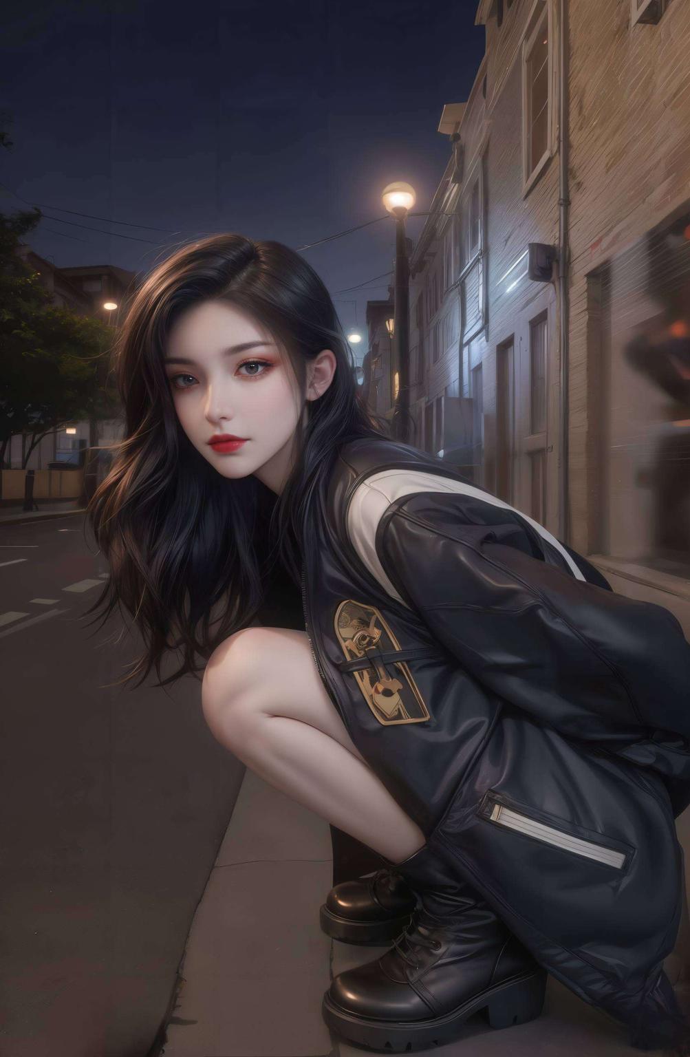 冷艳动人不仅气质高雅