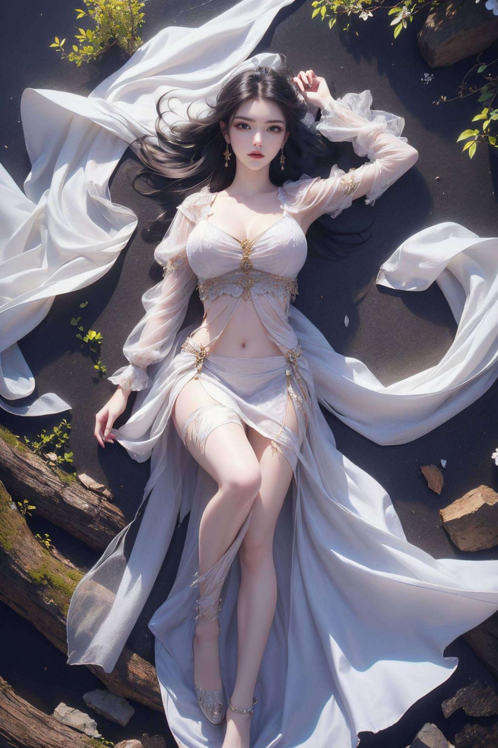 眼神犀利身姿曼妙