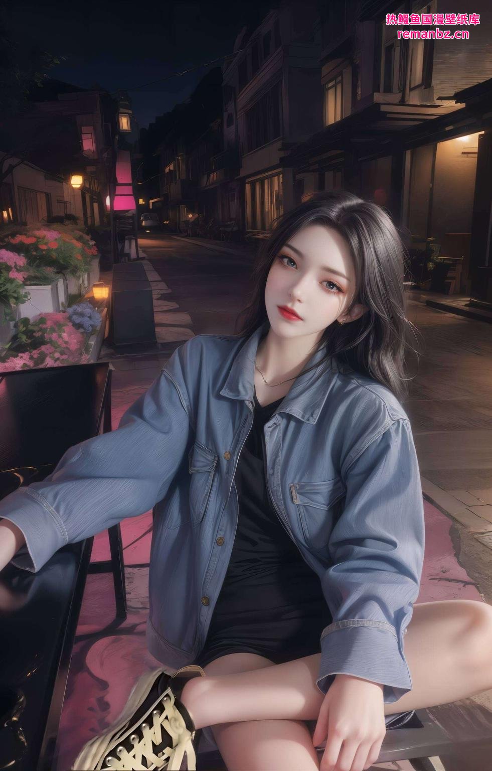 绿色护眼深邃的绿意中