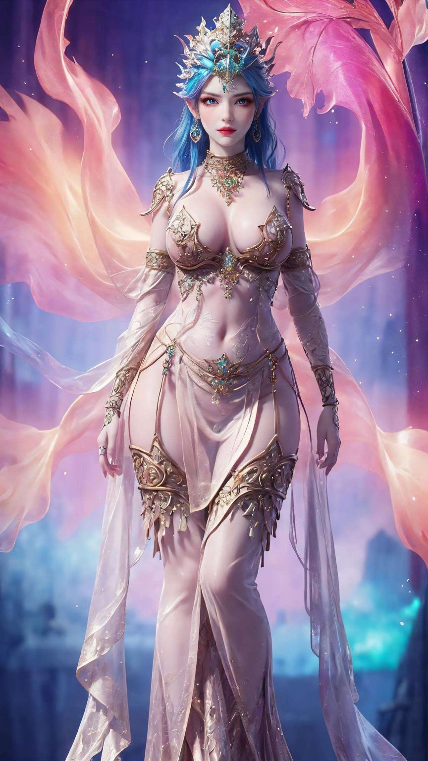 这款高清美杜莎拼图壁纸Windows 10专属