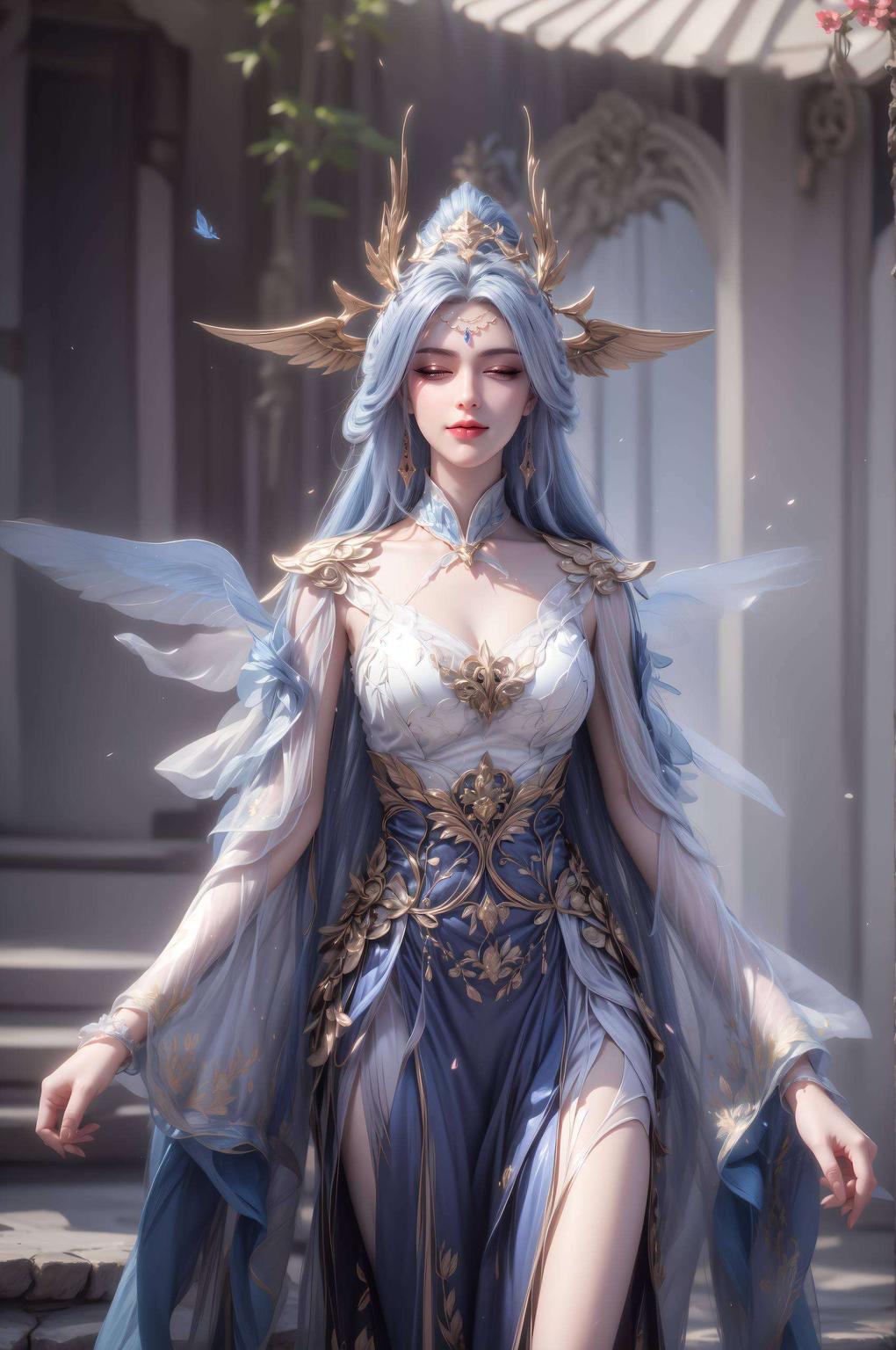 _ipad艺术壁纸宁雨蝶翩翩舞