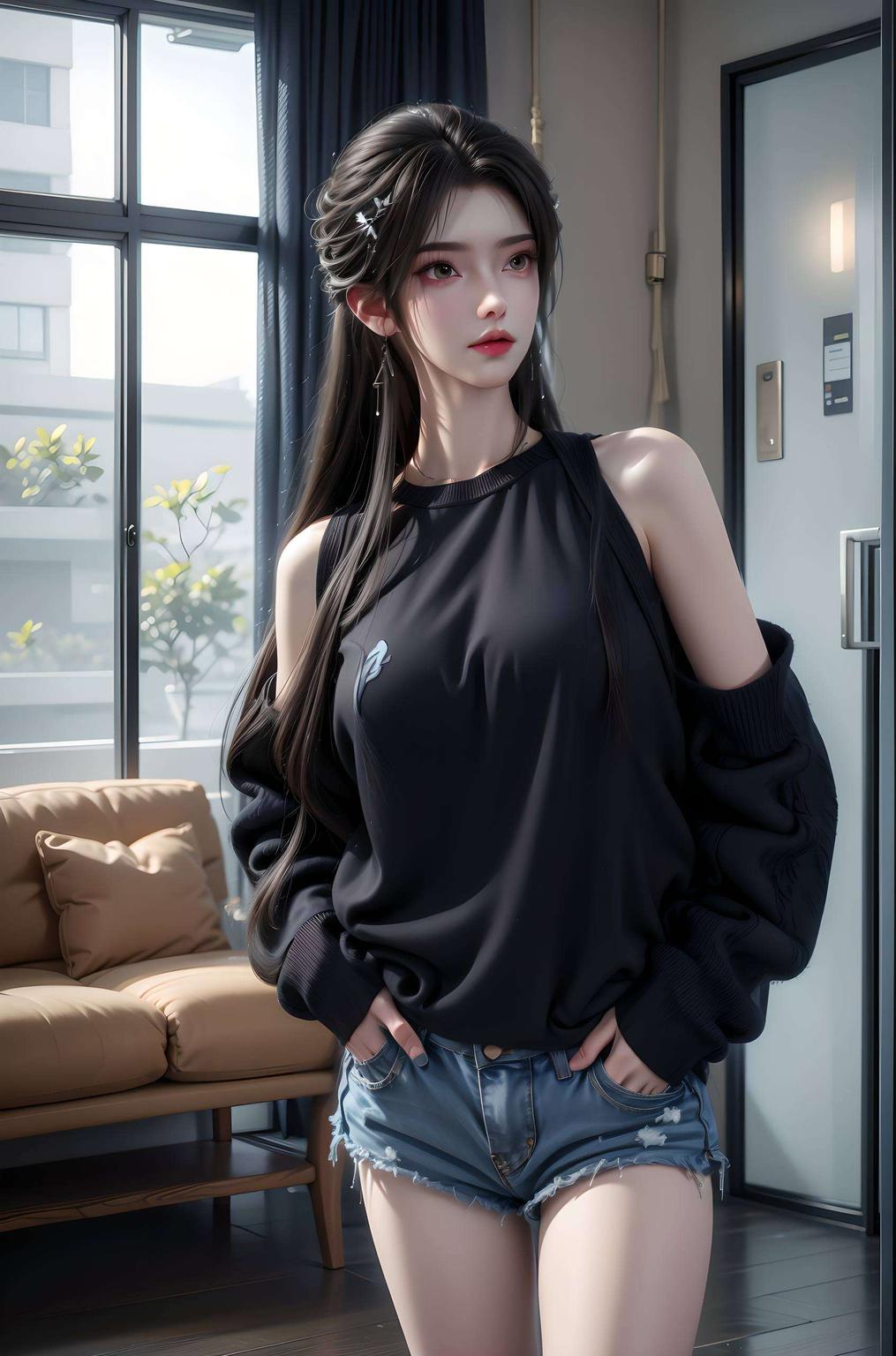 古香古色全身绘制细腻