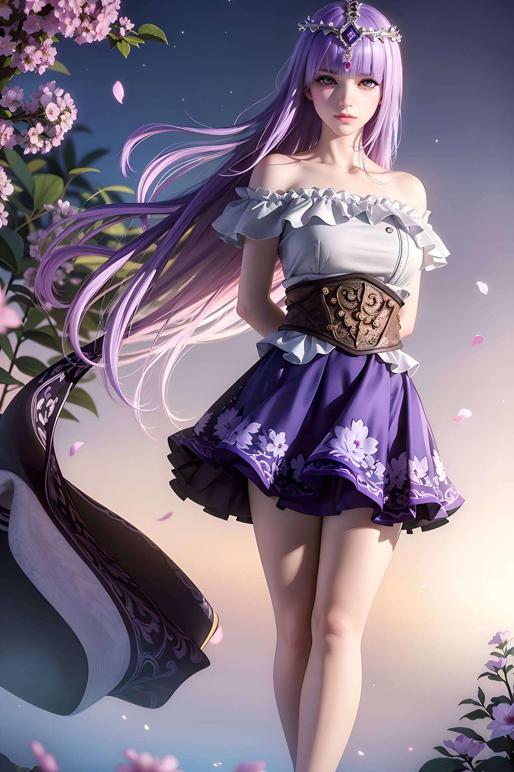 看这画面淡雅的花纹与少司命的静谧眼神