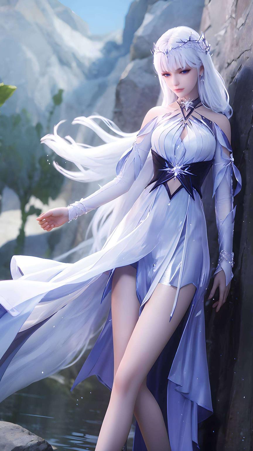 主角是我们的国漫女神——圣采儿！细腻的线条让你的iPad瞬间焕发青春活力！