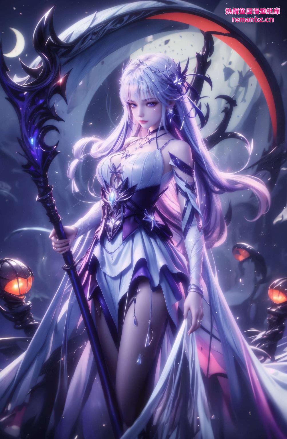 人物线条流畅今天给大家带来这款超清圣采儿壁纸！看这细节