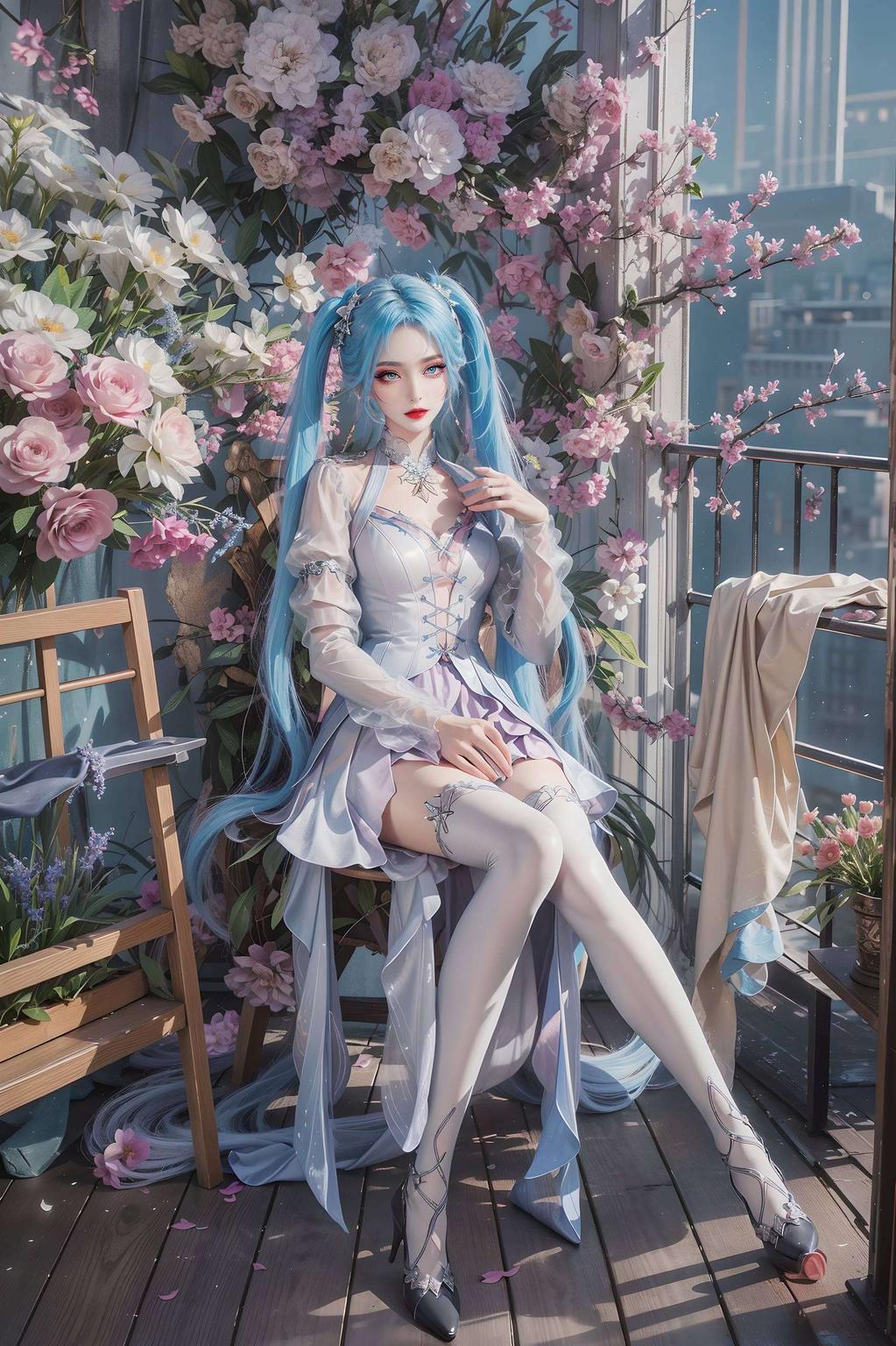 让你的手机桌面瞬间焕然一新！”更显她的灵动魅力