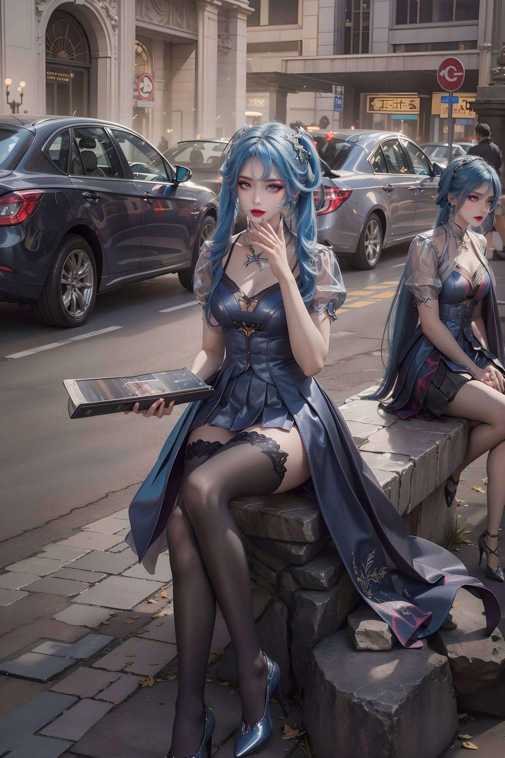 仿佛能听到她的歌声在耳边回响色彩斑斓