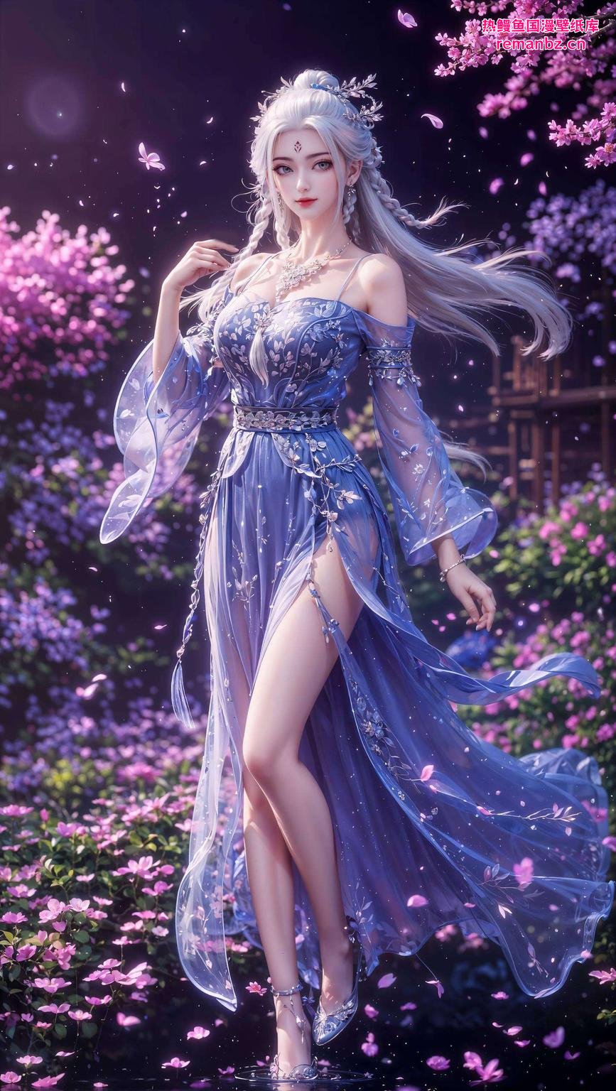 2K高清细节小白仙姿卓越