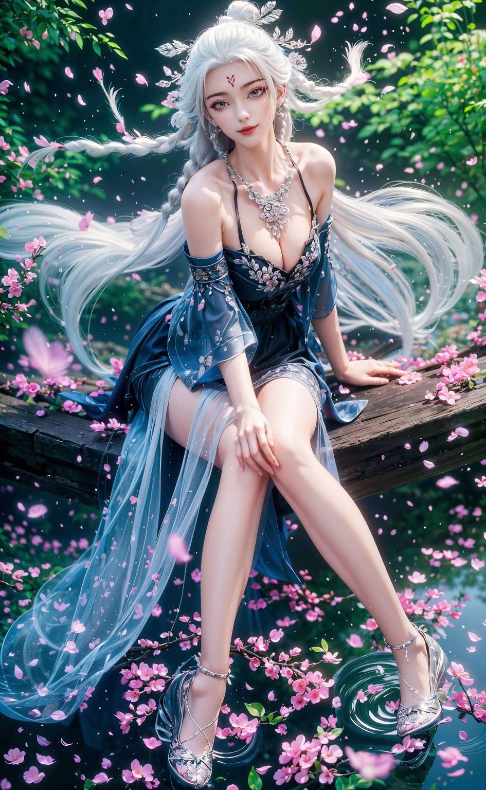 狐妖风情万种2K高清壁纸