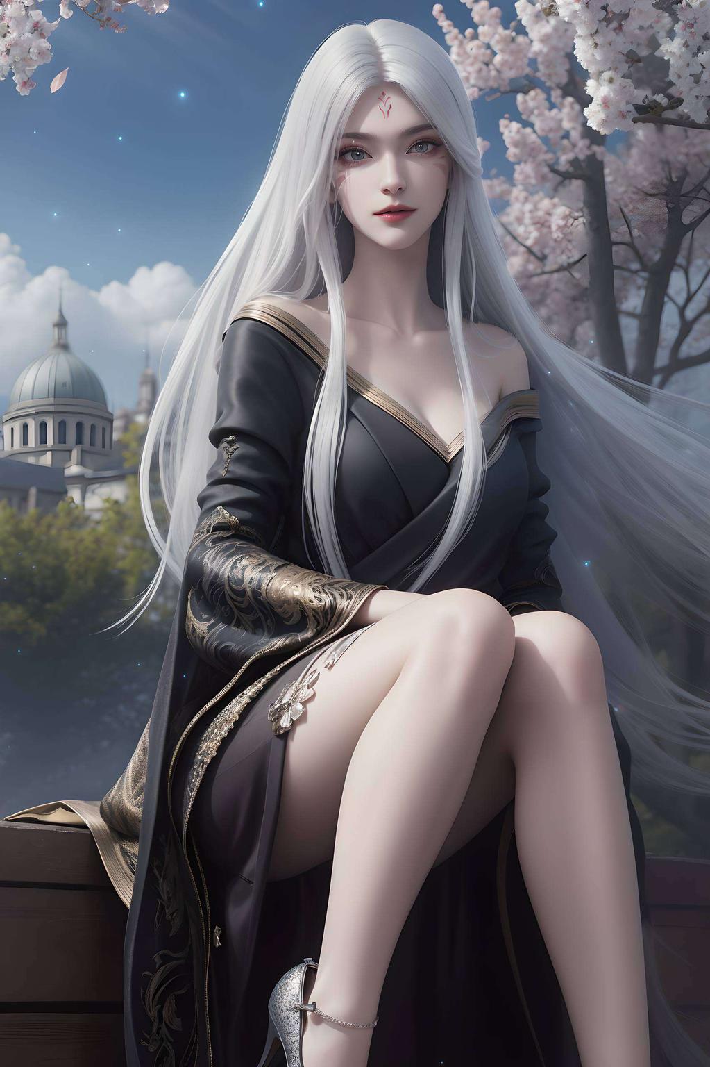 诛仙世界的美景尽收眼底小白仙姿卓越