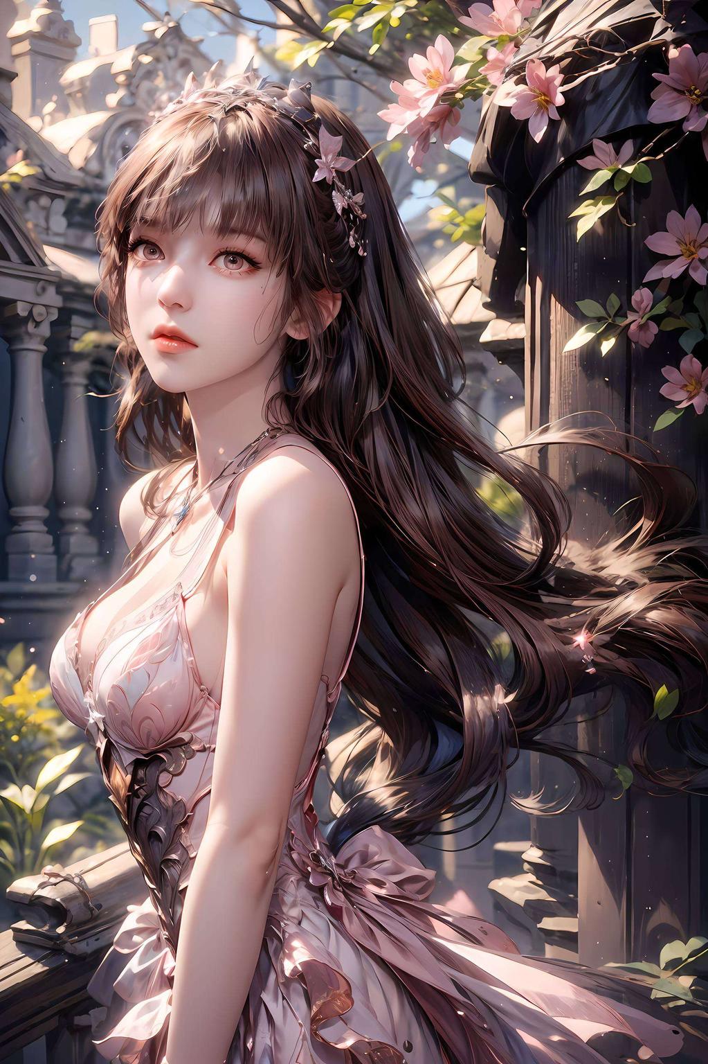 点亮手机屏幕快来收藏这组小舞与兔子的唯美壁纸吧！