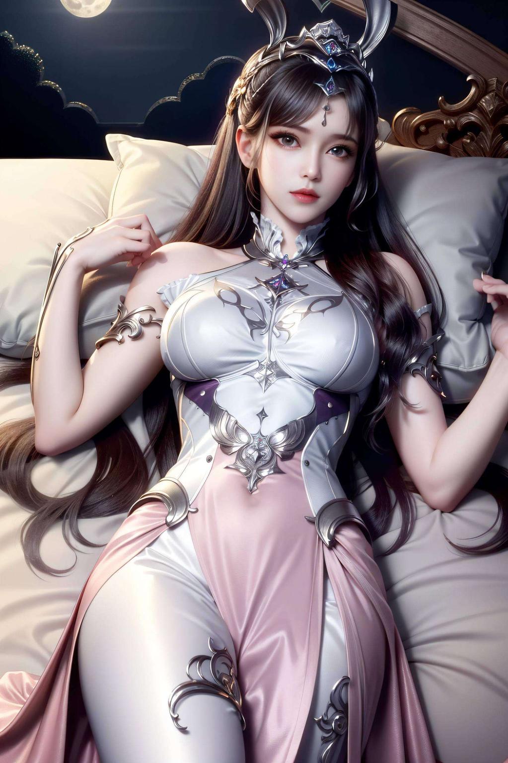 唯美又护眼小舞壁纸来啦！这款高清黑衣眼罩设计