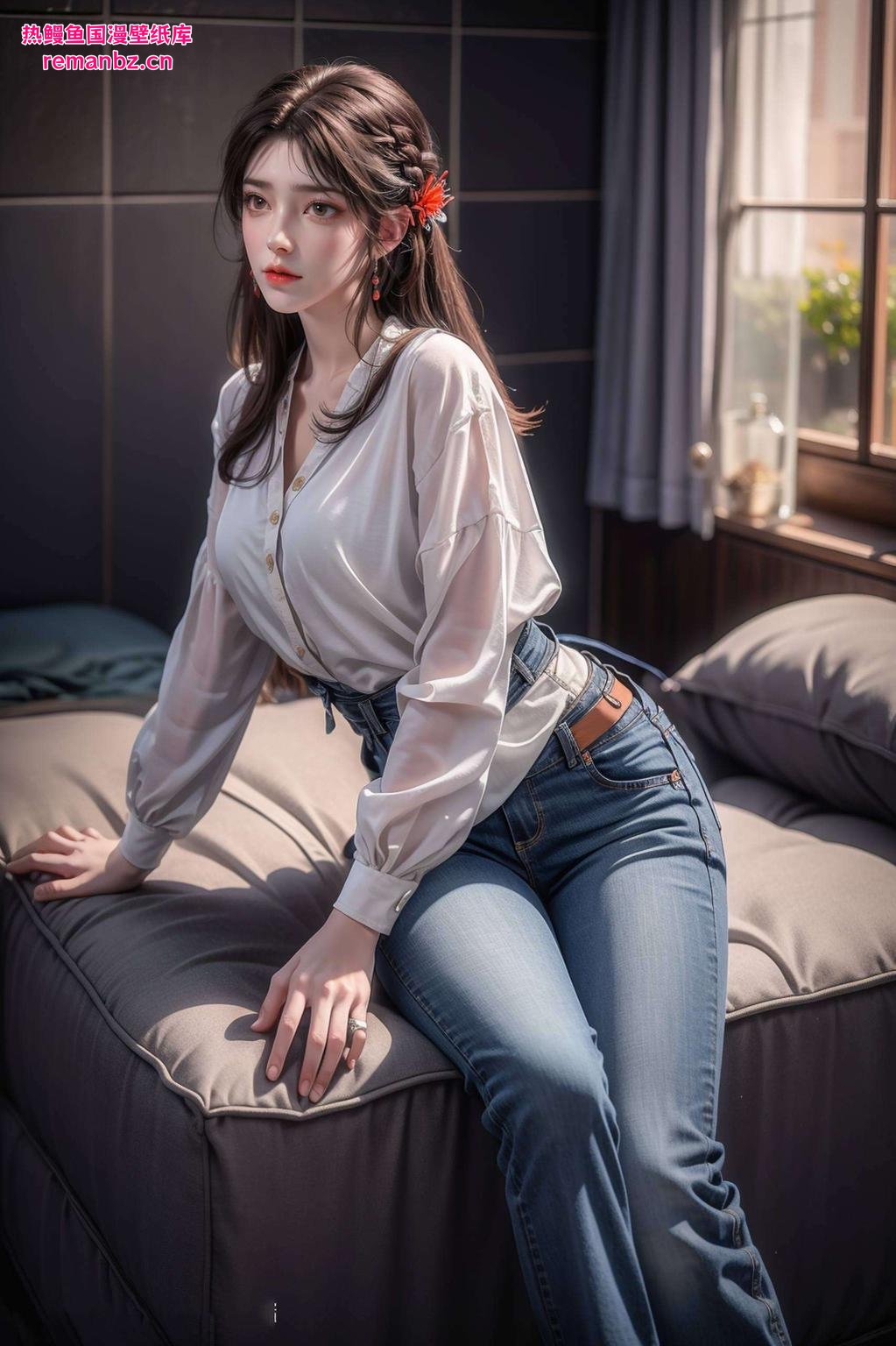 这匹灵动的神兽身姿矫健