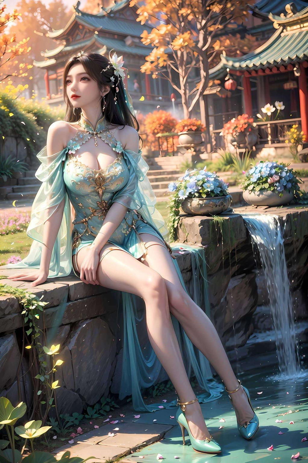 绿意盎然溪幼琴的壁纸动态效果超赞