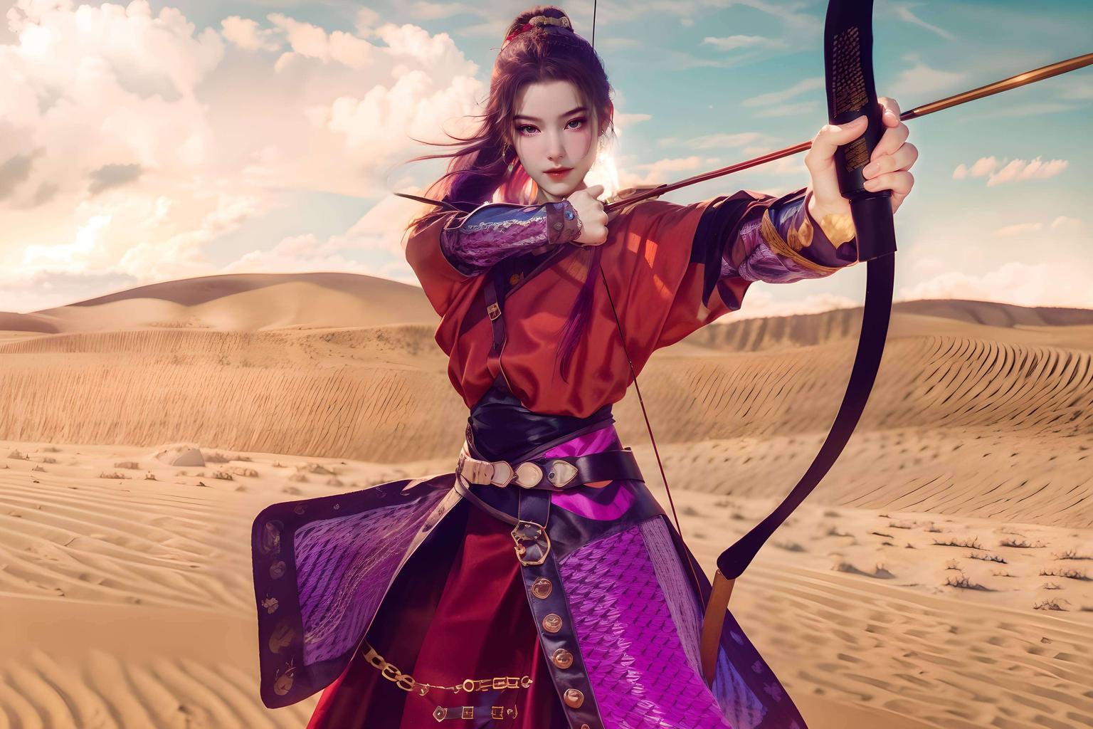 云霄女孩优雅背影如梦如幻